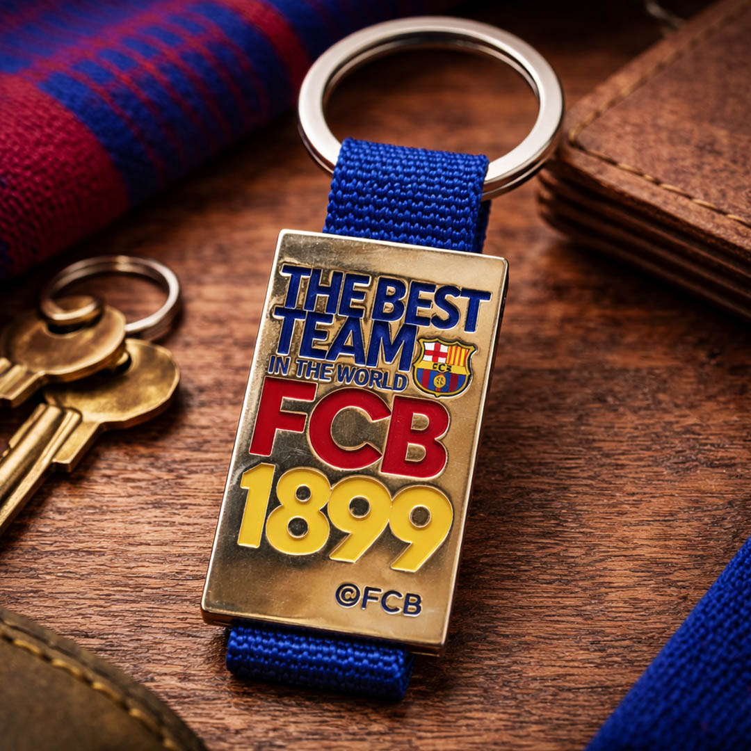 FC Barcelona sleutelhanger The Best