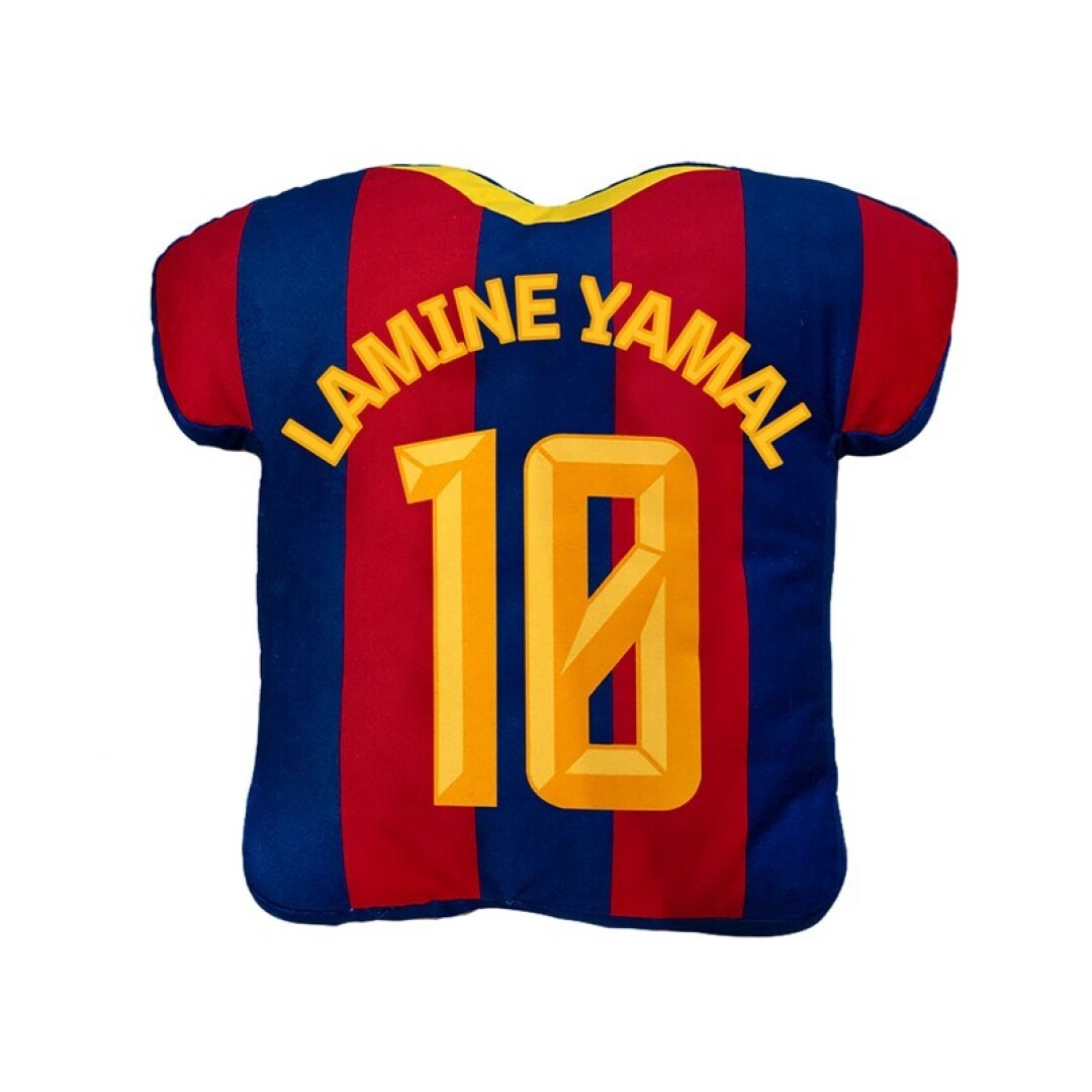 FC Barcelona kussen shirt Lamine Yamal 40 x 35 cm