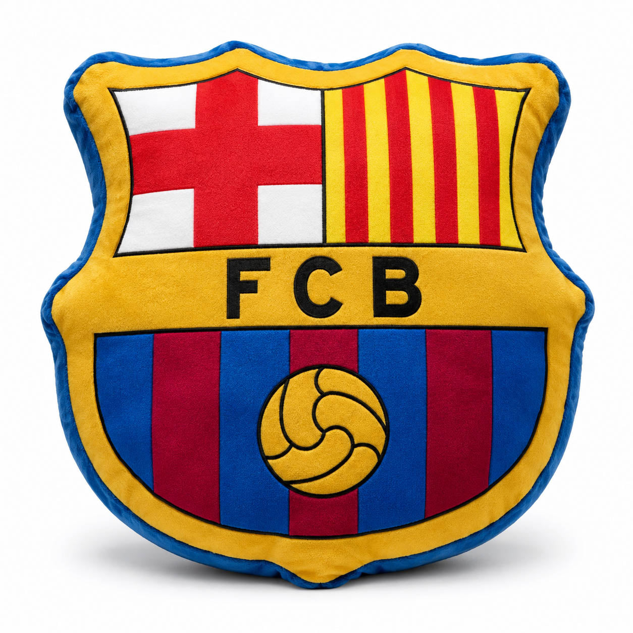 FC Barcelona kussen logo 40 x 40 cm