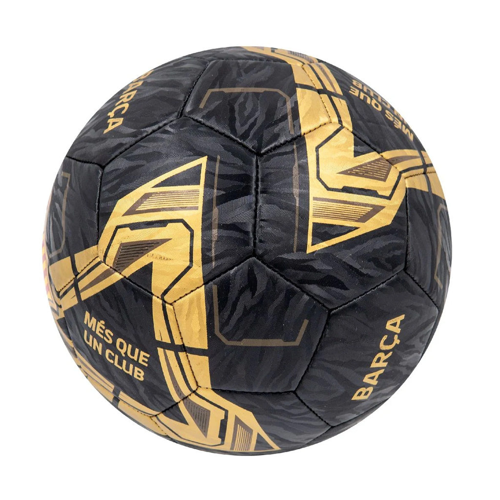FC Barcelona bal Lightning zwart/goud