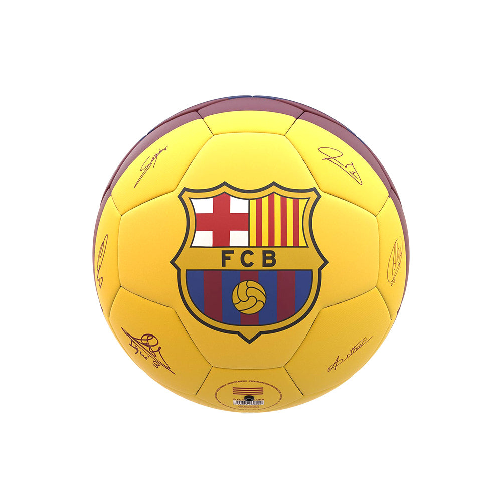 FC Barcelona bal Away retro 19/20 handtekeningen maat 1 (Mini)