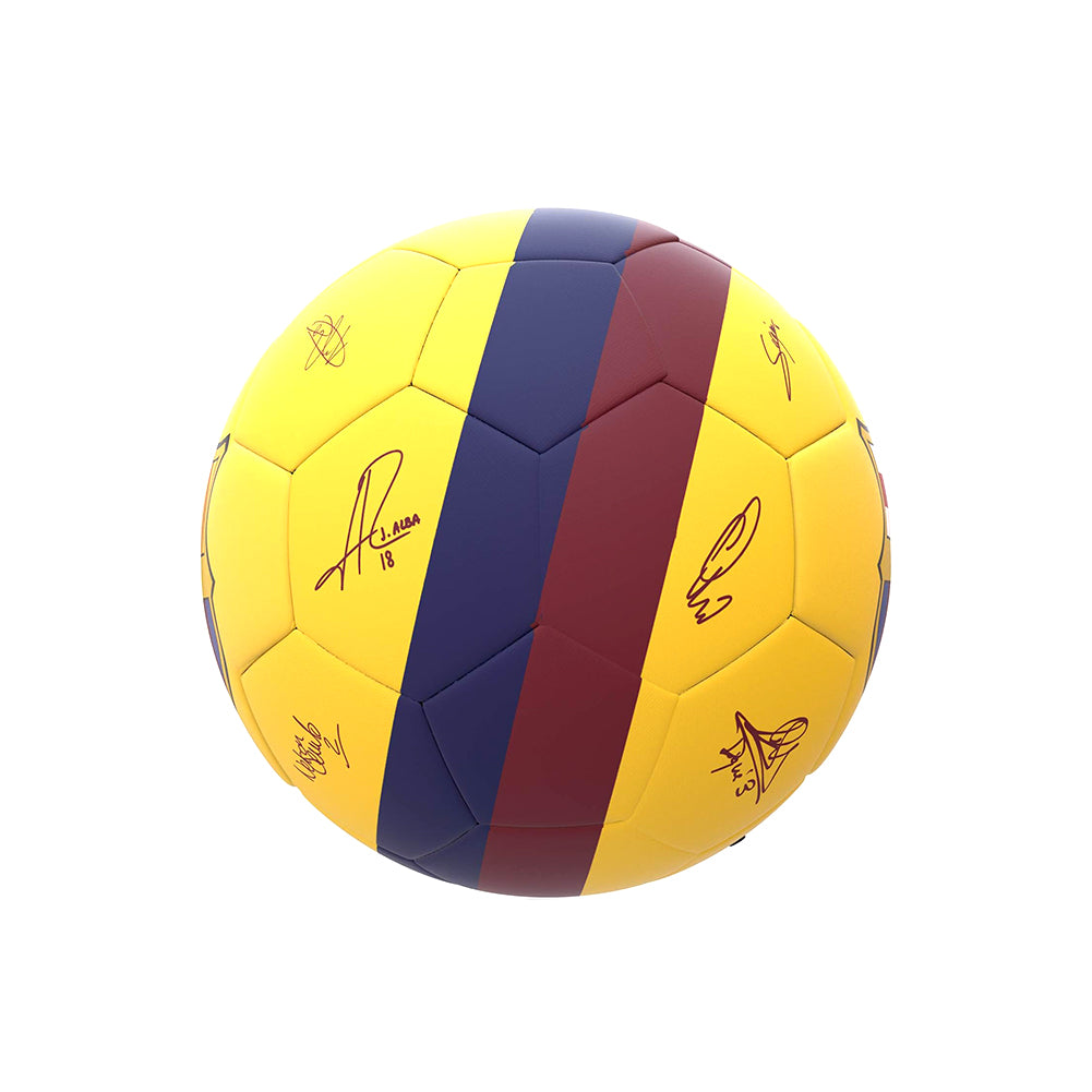 FC Barcelona bal Away retro 19/20 handtekeningen maat 1 (Mini)