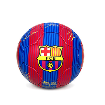 FC Barcelona bal Home retro handtekeningen maat 2 (Mini)