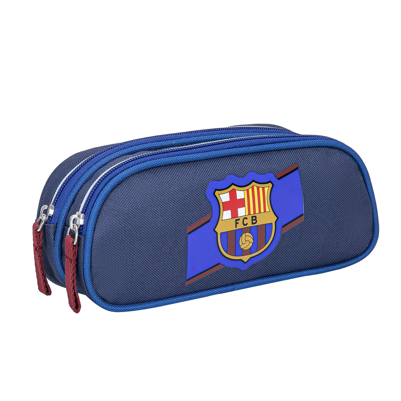FC Barcelona etui - pennenzak dubbel blauw