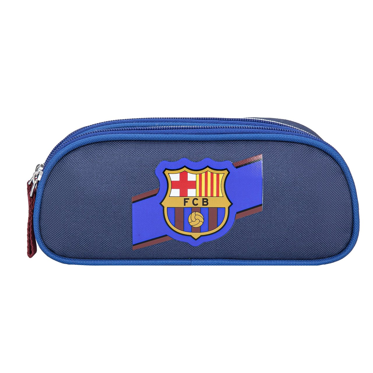 FC Barcelona etui - pennenzak dubbel blauw