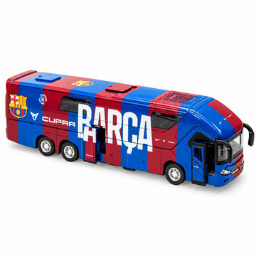 FC Barcelona Team bus stripes Barça speelgoedauto
