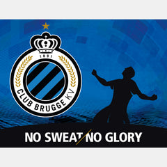 Club Brugge blanket No Sweat No Glory 130 x 170 cm