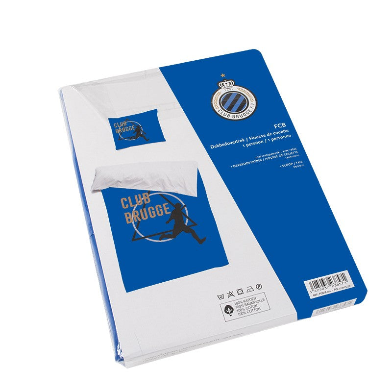 Club Brugge duvet cover 1 person DR blue