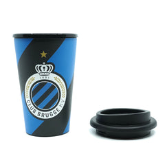 Club Brugge coffee cup stripes