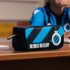 Club Brugge etui - pennenzak strepen No Sweat No Glory