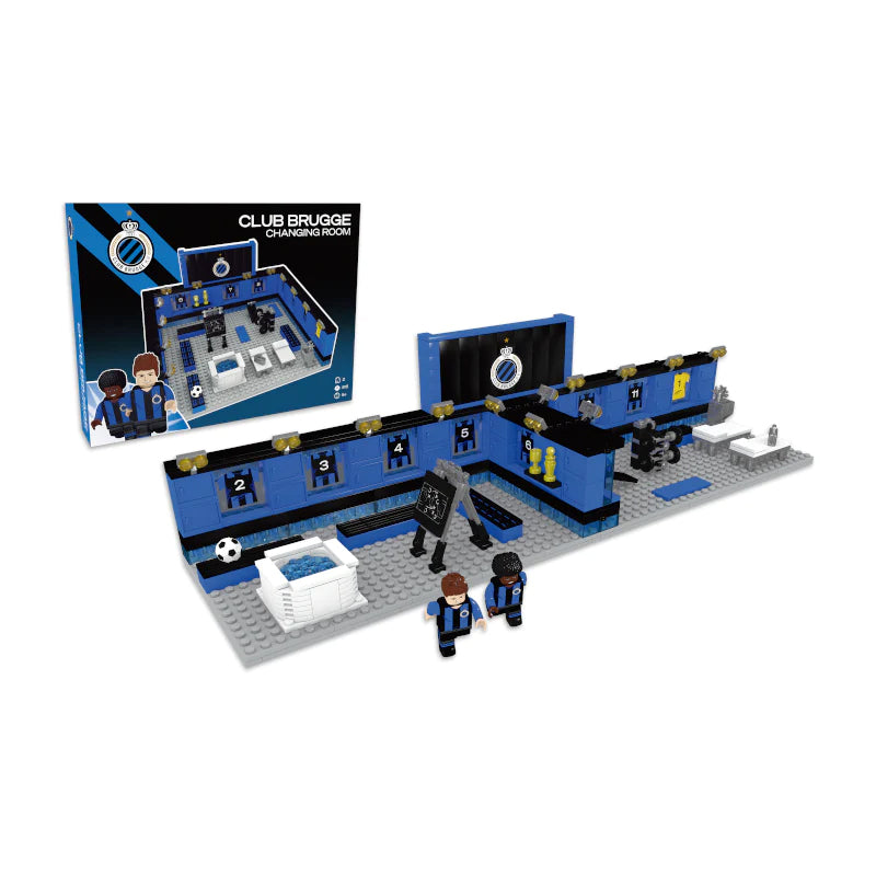 Club Brugge locker room building set