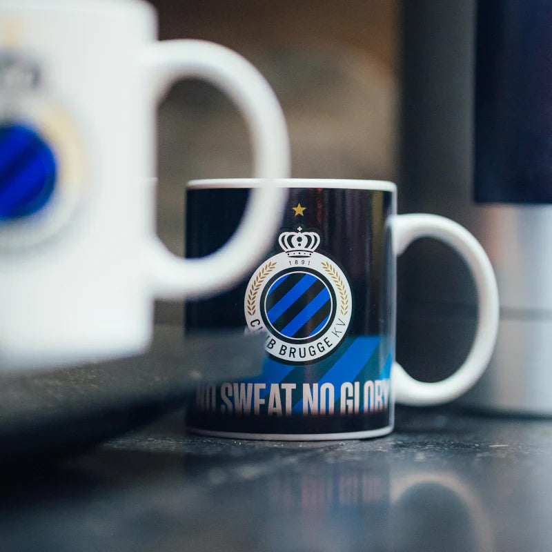 Mug Club Brugge couleur changeante No Sweat No Glory