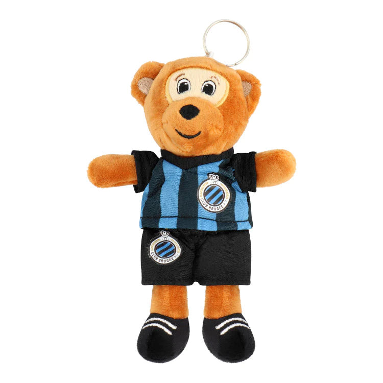 Club Brugge sleutelhanger beer met shirt 10 cm