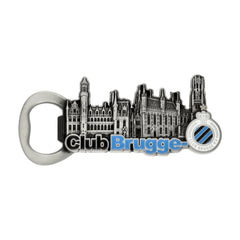 Club Brugge magnet bottle opener Bruges buildings