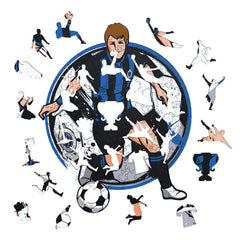 Club Brugge wooden puzzle 31 x 25 cm