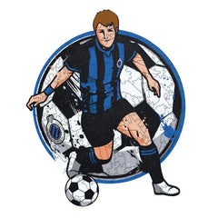 Club Brugge wooden puzzle 31 x 25 cm