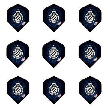 Club Brugge vluchten set Bull's 9 stuks straten