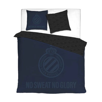 Club Brugge dekbedovertrek 2 persoons 2-zijdig navy