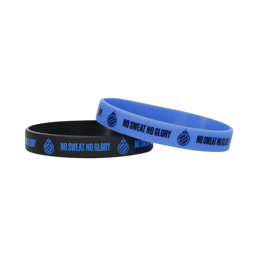 Club Brugge silicone bracelet 2 pieces