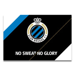 Club Brugge flag DG No Sweat No Glory 100 x 150 cm