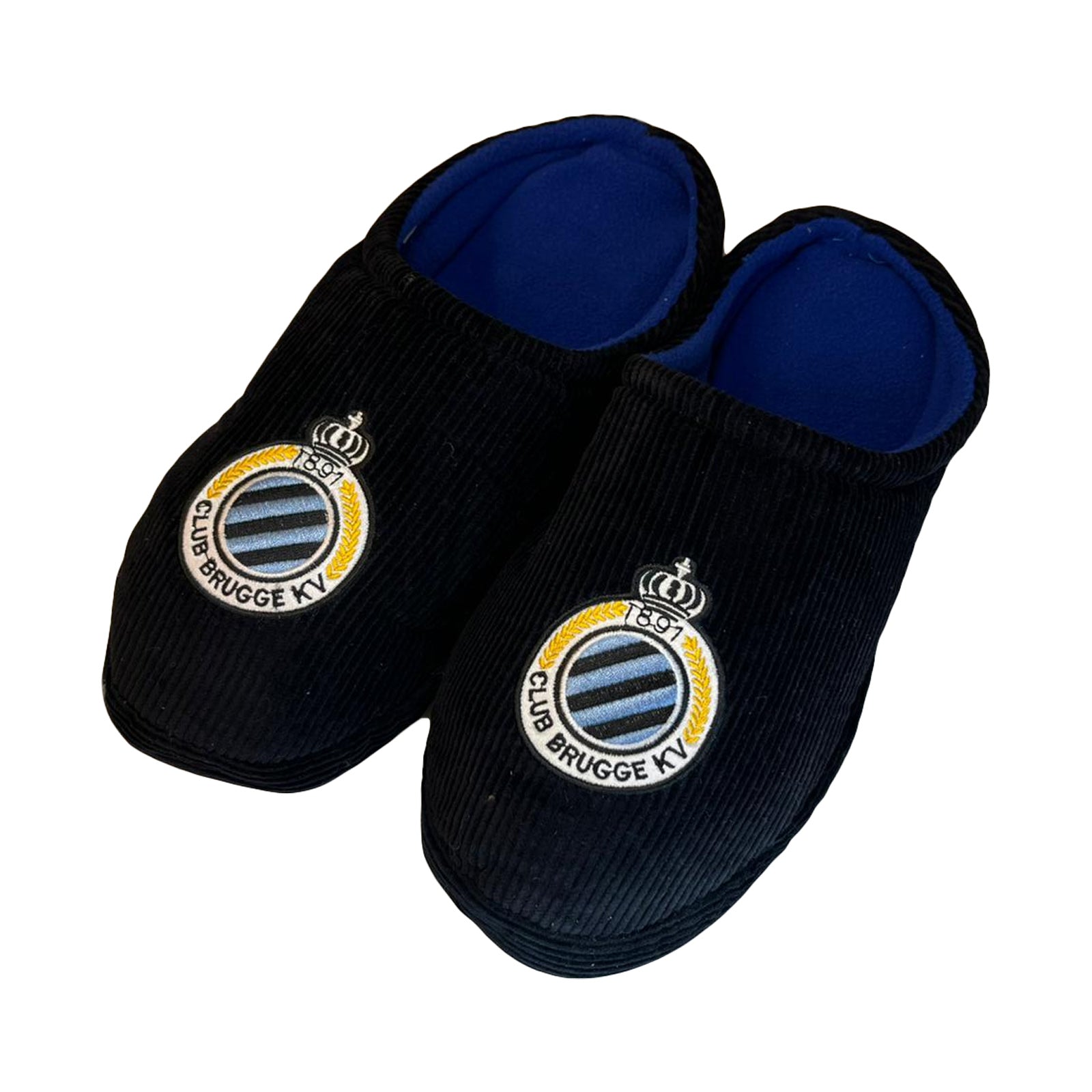 Club Brugge pantoffels zwart