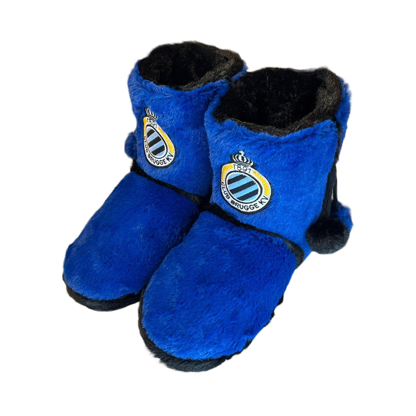 Bottines pantoffels Club Brugge bleu