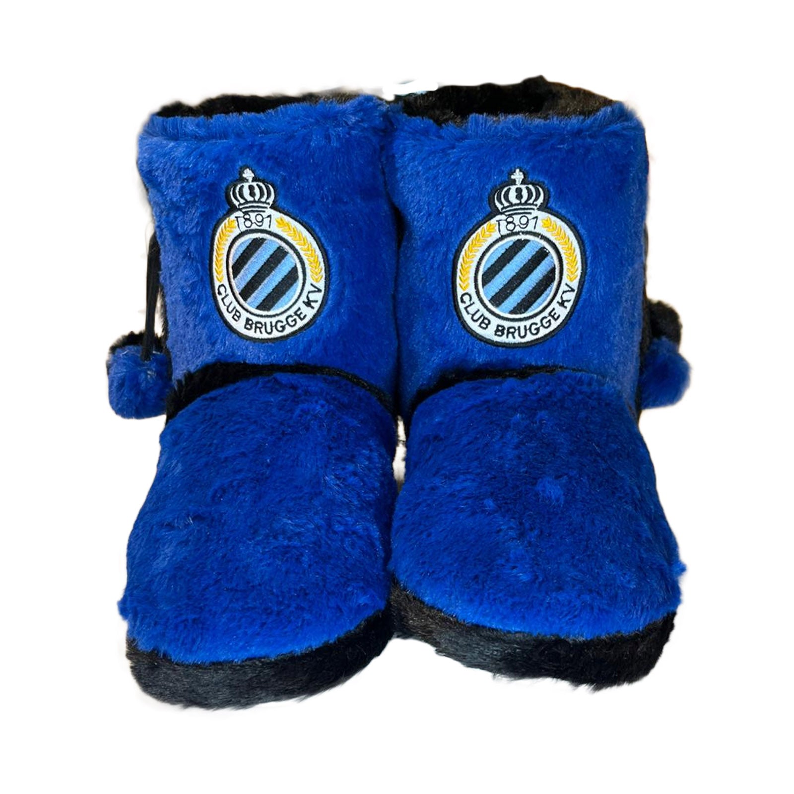 Bottines pantoffels Club Brugge bleu