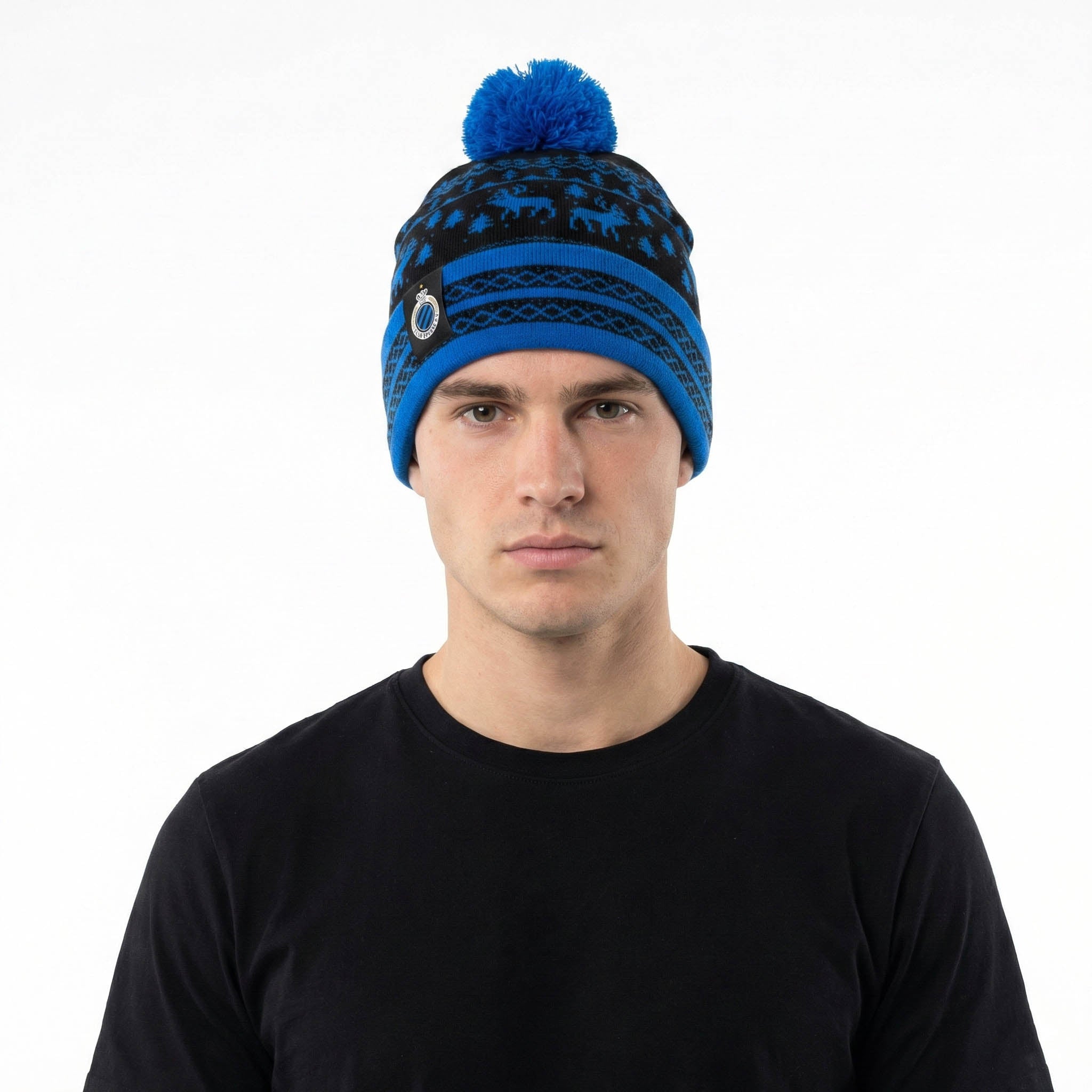 Club Brugge muts pompon XM zwart