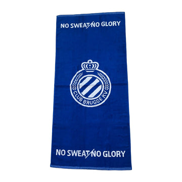 Club Brugge handdoek groot 75 x 150 cm blauw