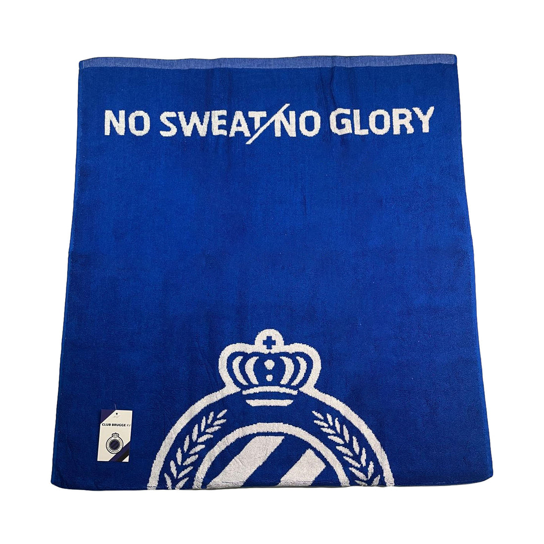 Club Brugge handdoek groot 75 x 150 cm blauw