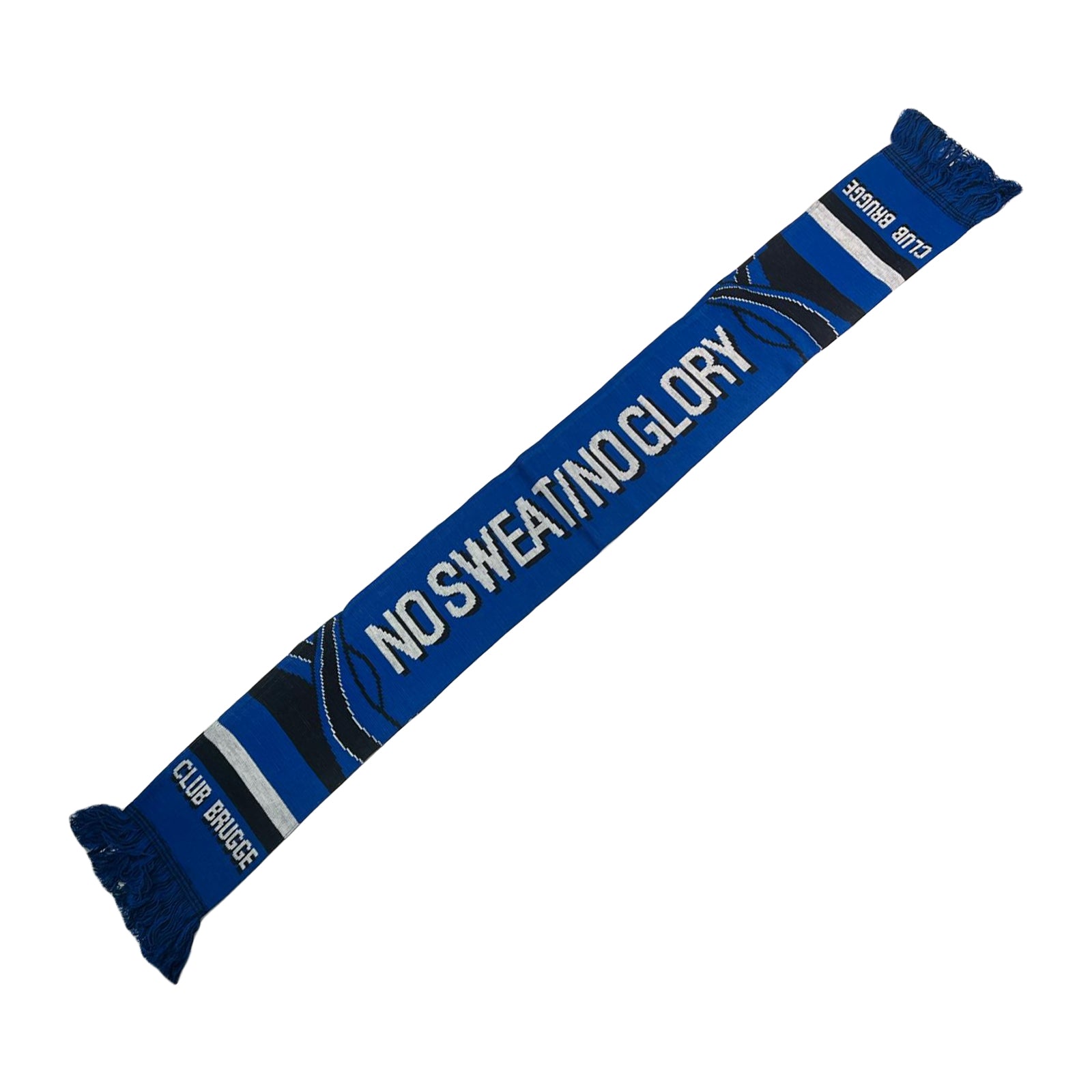 Club Brugge sjaal NL No Sweat No Glory bleu