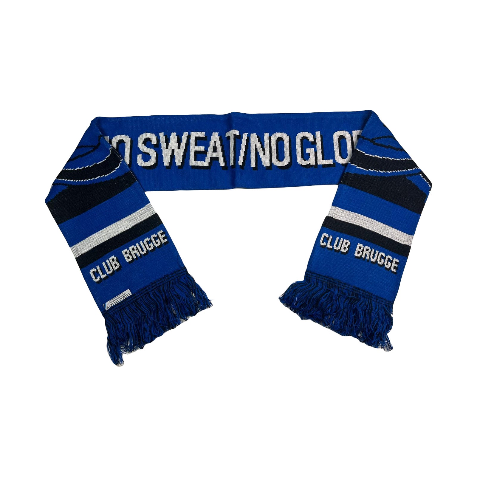 Club Brugge sjaal NL No Sweat No Glory bleu