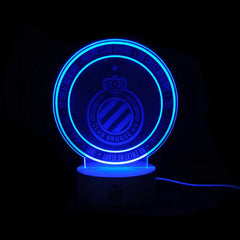 Club Brugge led logo lamp