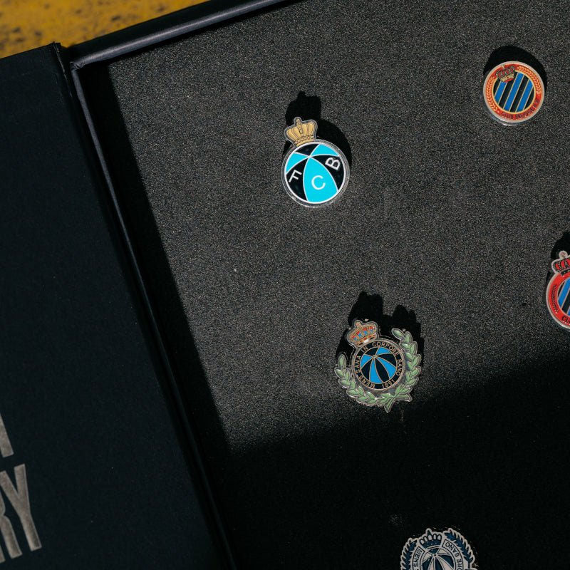 Club Brugge retro pins 6 stuks