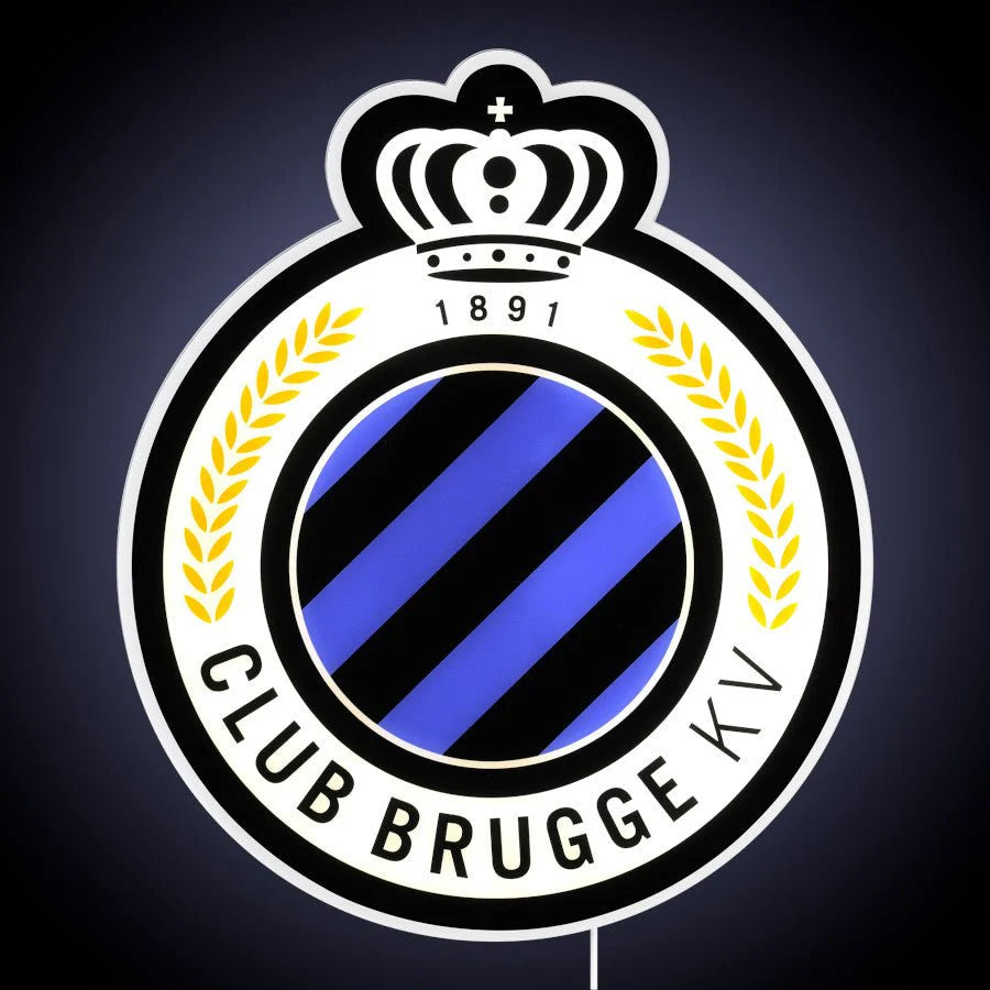 Club Brugge led logo verlichting 38 cm
