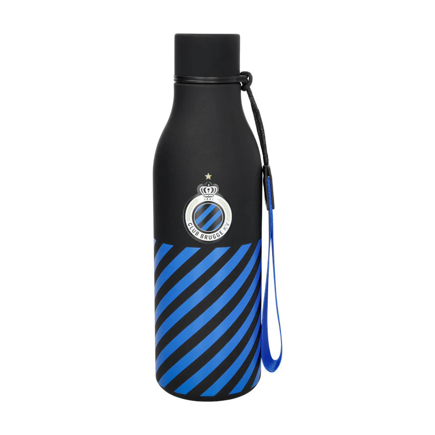 Club Brugge drinkfles aluminium Strepen 500ml