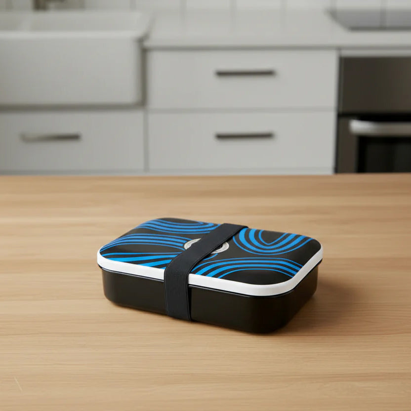 Club Brugge lunchbox Swirl zwart