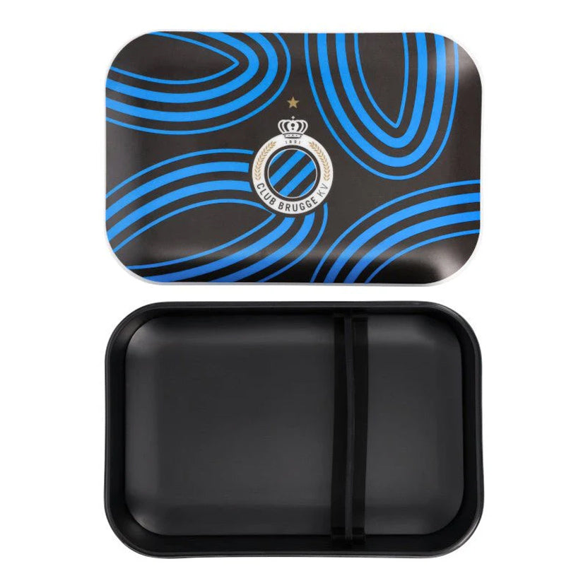 Club Brugge lunchbox Swirl zwart