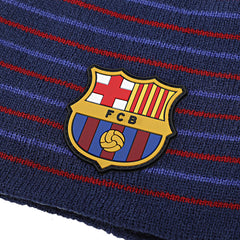 Casquette FC Barcelone rayures bleues