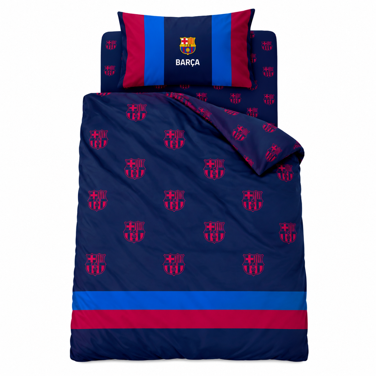 FC Barcelona dekbedovertrek + hoeslaken 1 persoons