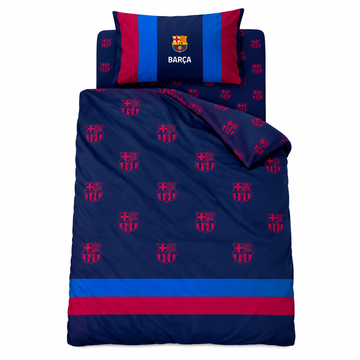 FC Barcelona dekbedovertrek + hoeslaken 1 persoons