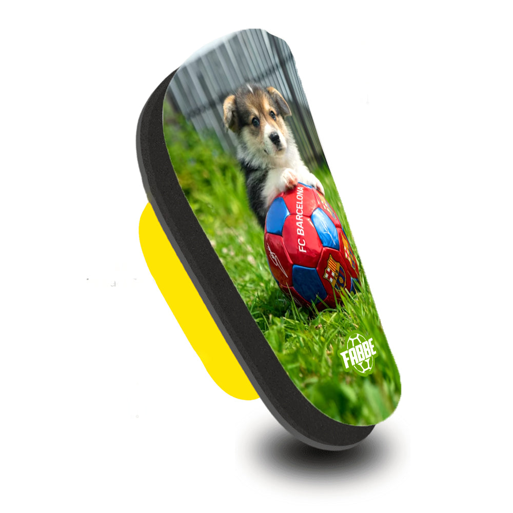 Personalized shin pads with photo and name