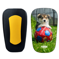 Personalized shin pads with photo and name