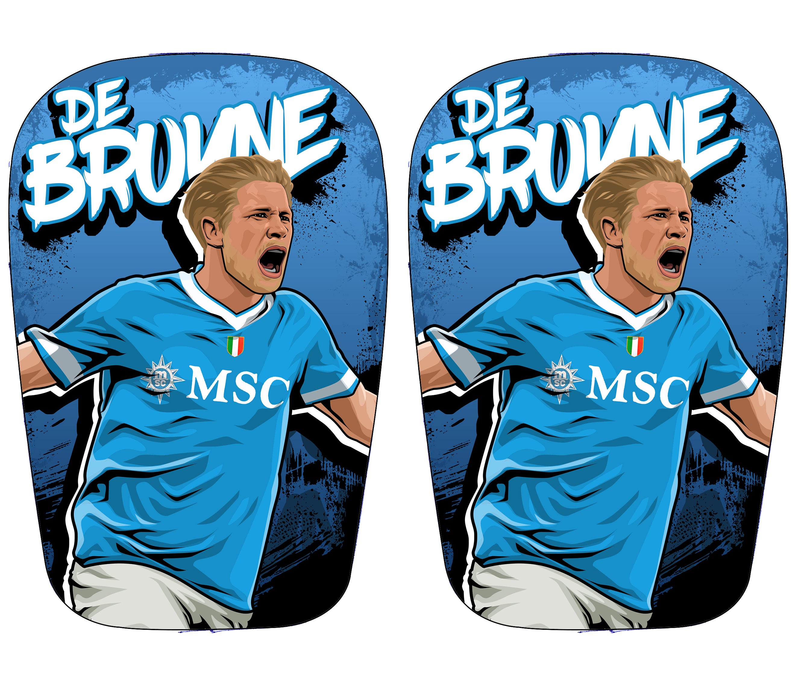 De Bruyne scheenlappen Napoli