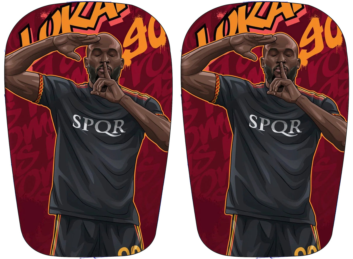 Lukaku shin pads Roma