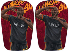 Lukaku shin pads Roma