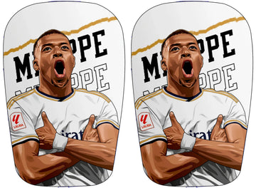 Mbappe scheenbeschermers Real Madrid wit