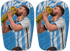 Messi shin pads Argentina