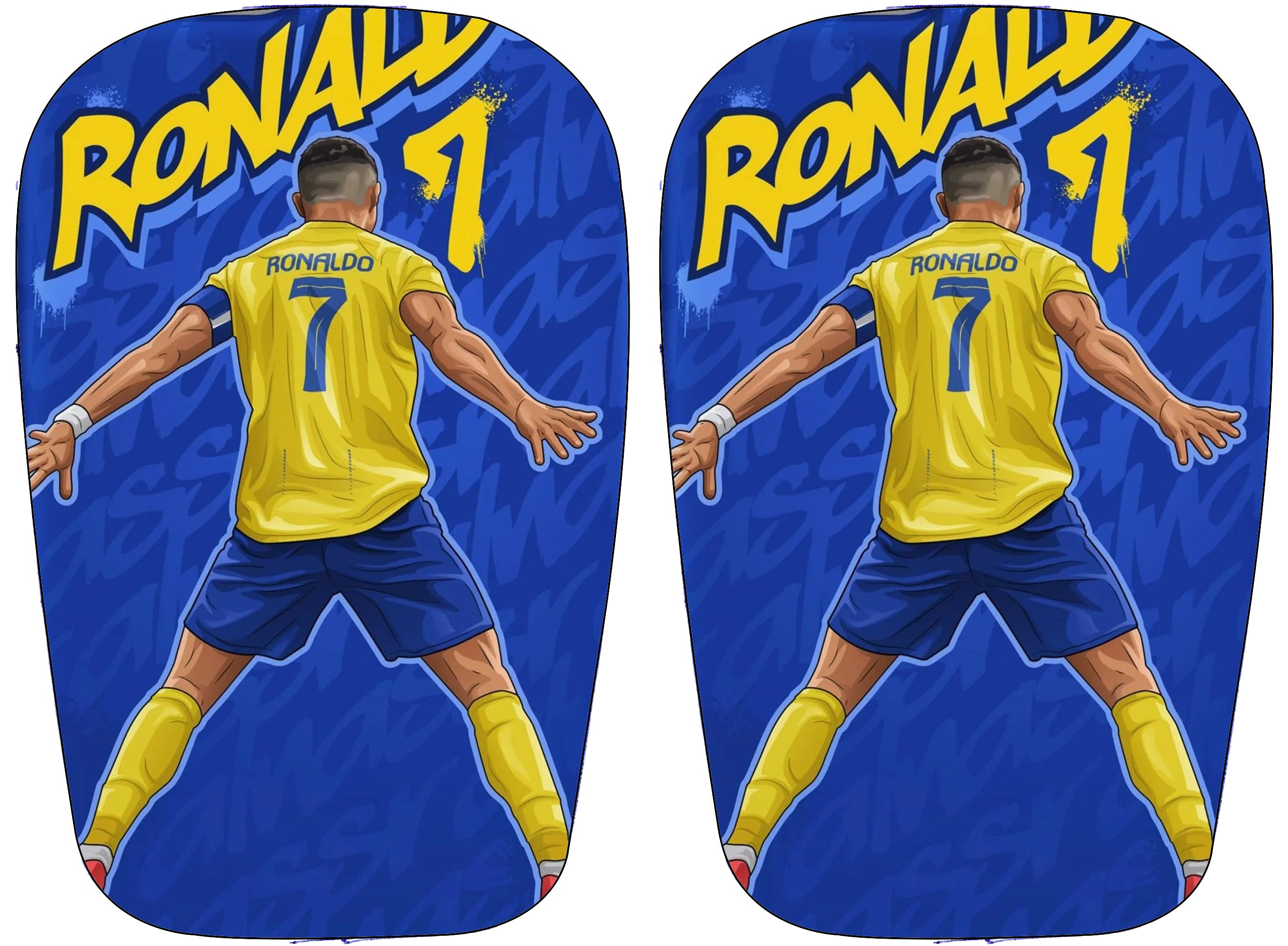 Ronaldo scheenbeschermers Al Nassr Siuuu