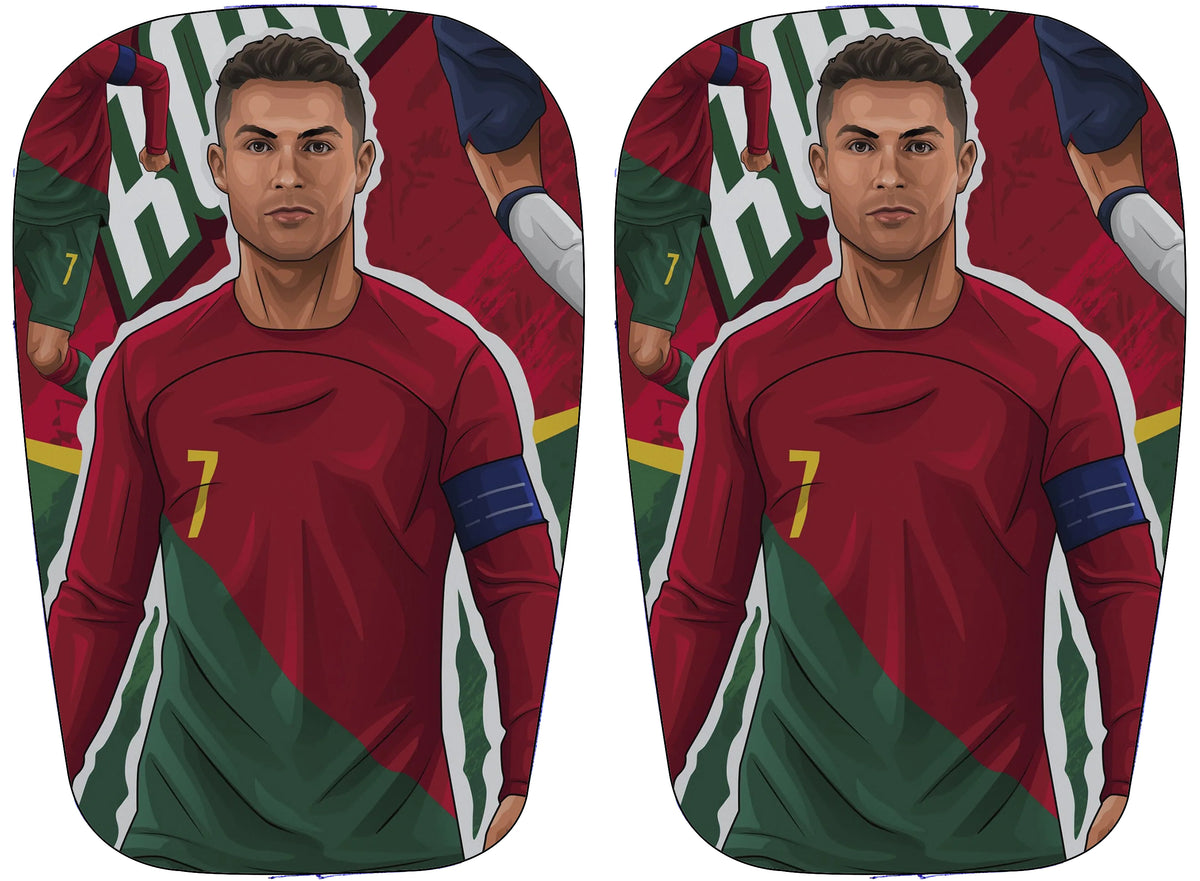 Ronaldo shin pads Portugal